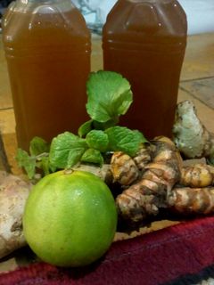 Foto resep Jamu kunyit asem komplit