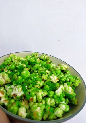 Foto resep Green Caramel Popcorn