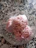 Helado de fresa