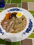 Ramen italo-cinese di pollo