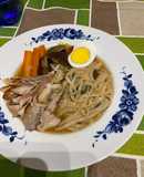 Ramen italo-cinese di pollo