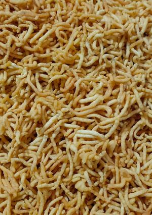 A picture of Besan sev.