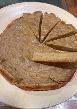 A picture of Sweet potato cake.