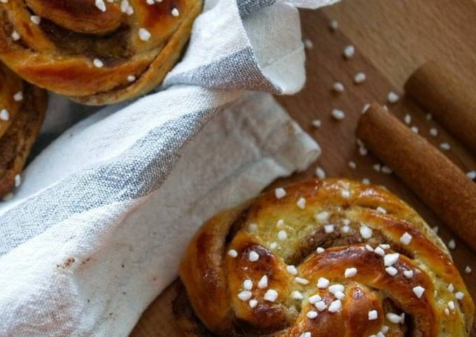 Шведская корица. Cinnamon bun. Kanelbullar.