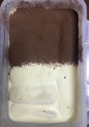 Hình của món Bánh tiramisu theo công thức SD.