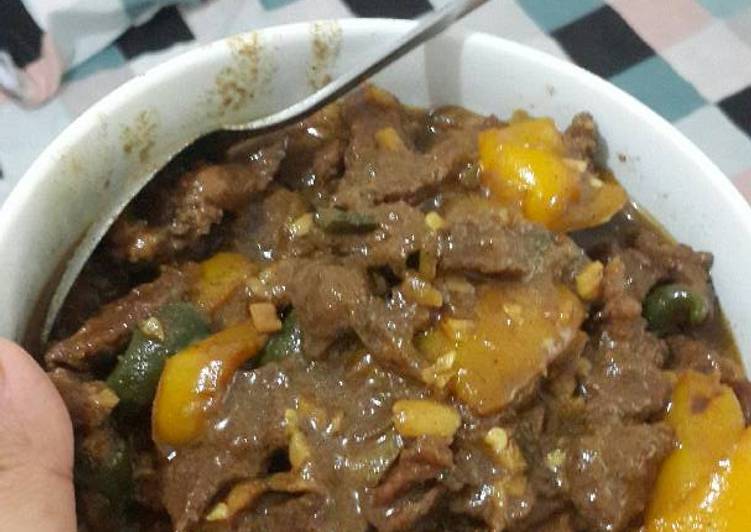 Beef teriyaki home made