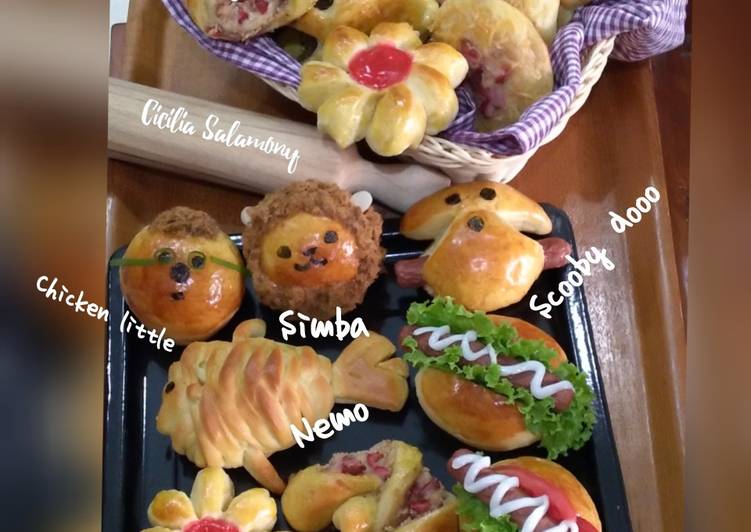 Flora Fauna Bread (Basic Soft Bun)