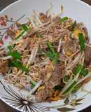 หมี่ซั่ว,สูตรใบกุ้ยฉ่าย - คีโต