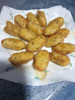 Una foto de Croquetas de bacalao