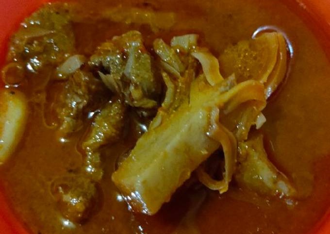 Wajib coba! Cara praktis bikin Gulai daging nangka muda yang nagih banget