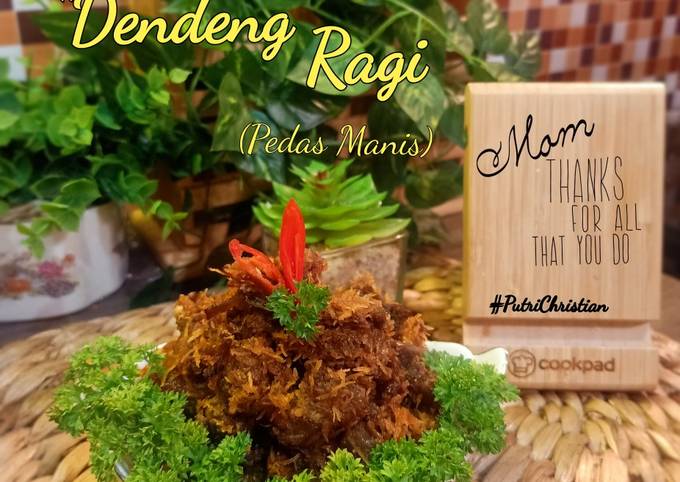 Cara Gampang Menyiapkan Dendeng ragi "ala ibuku", Lezat Sekali