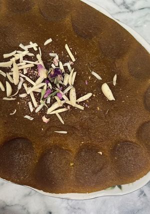 عکسی از دستور حلوا به روش من 🥮🤤