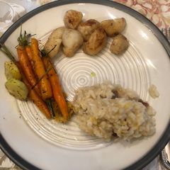 A picture of Gluten Free Saffron Risotto.