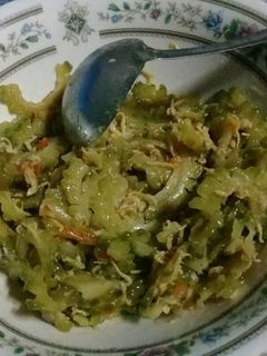 Foto resep Oseng pare teri nasi