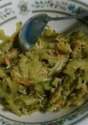 Foto resep Oseng pare teri nasi