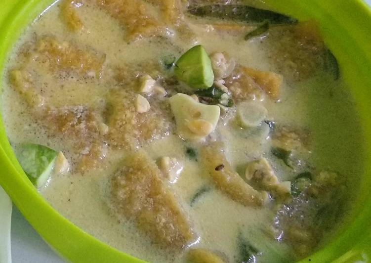 Sayur lombok ijo khas gunungkidul