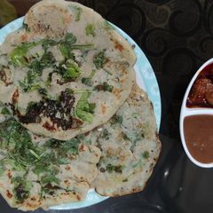 Barley Chila | Barley Pancakes A picture of Barley Chila | Barley Pancakes.