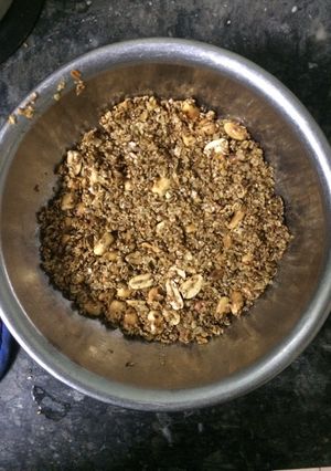 Hình của món Granola không lò.