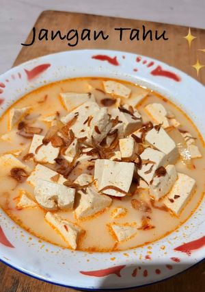 Foto resep Jangan Tahu (Sayur Tahu)