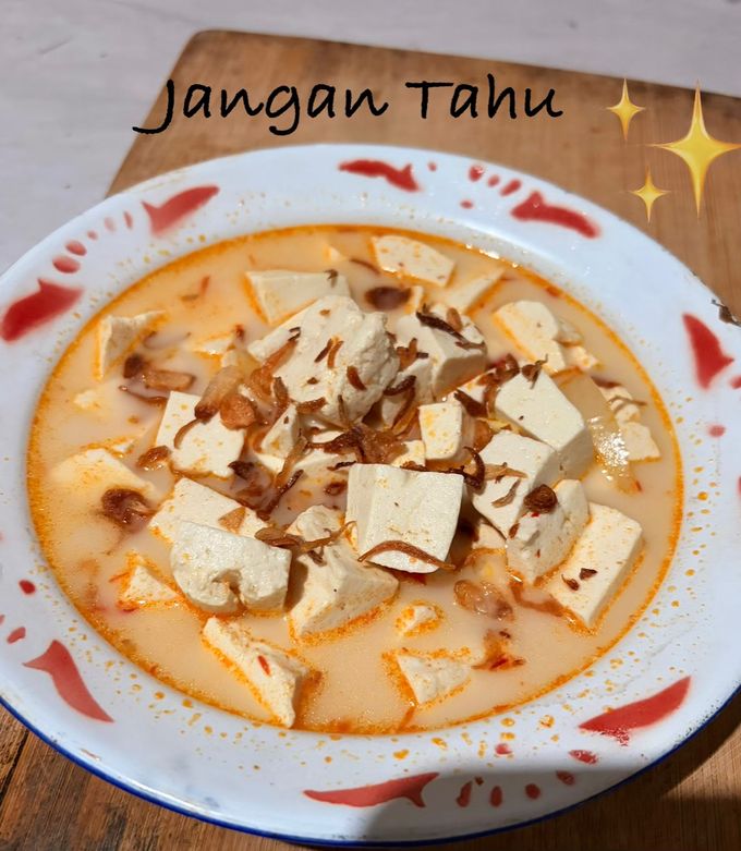 Foto resep Jangan Tahu (Sayur Tahu)
