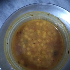 A picture of Pakodi aloo / potato pakodi curry.
