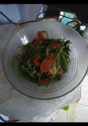 Foto resep Cah kangkung ebi