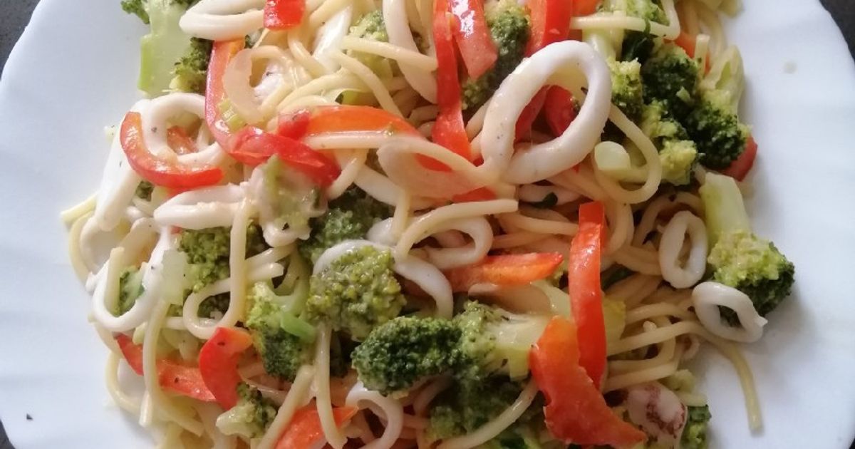 Squid And Broccoli Home Recipes - Cookpad