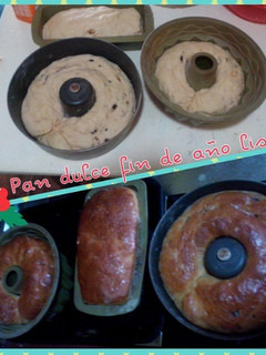 Una foto de Pan dulce con crema