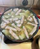 青木瓜肉骨湯