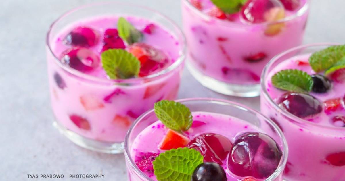 Resep Hwachae (Korean Fruit Punch) oleh tyasprabowo Cookpad