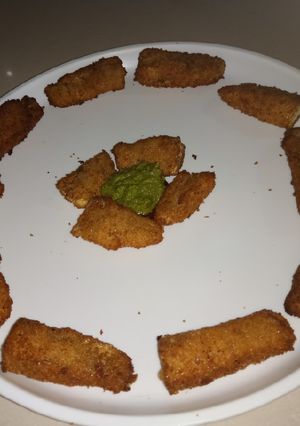 A picture of Egg kabab.