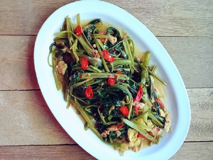 Cara Mudah Menyiapkan Resep Tumis Kangkung Saus Tiram yang Bisa Manjain Lidah Anti Ribet, Mantap