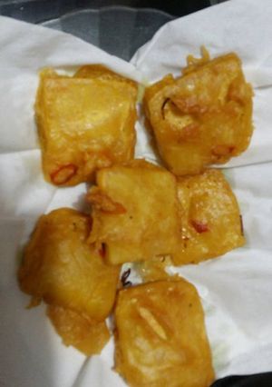 Foto resep Tahu goreng tepung instan hot