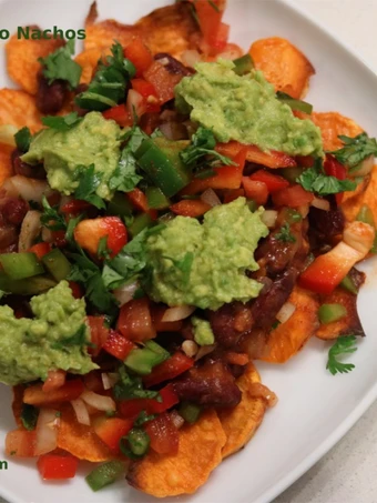 Simple Way Prepare Recipe Baked Sweet Potato Nachos that is Delicious, Addictive}