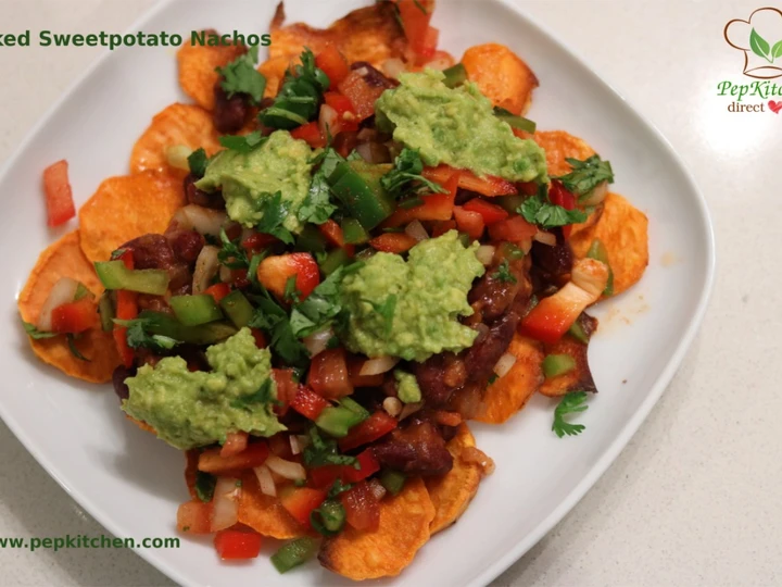 Simple Way Prepare Recipe Baked Sweet Potato Nachos that is Delicious, Addictive}
