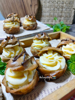 Foto resep Soes kopi vla vanila (975)