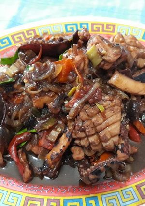 Foto resep Cumi Asam Manis