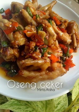 Foto resep Oseng Ceker