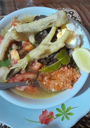 Foto resep Soto ceker dan tulang ayam