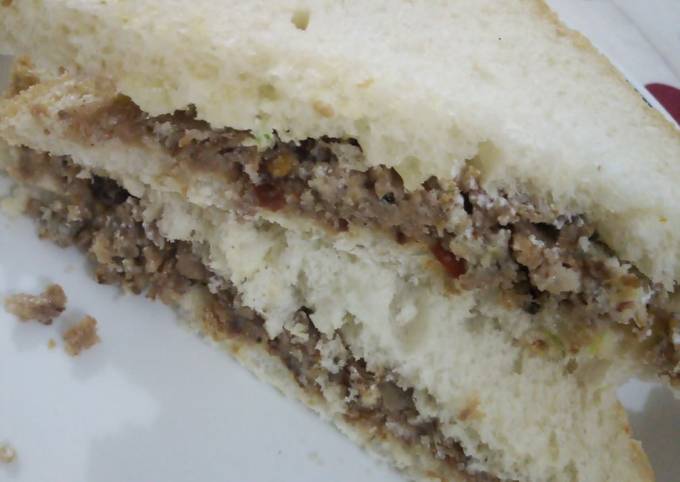 Keema sandwich