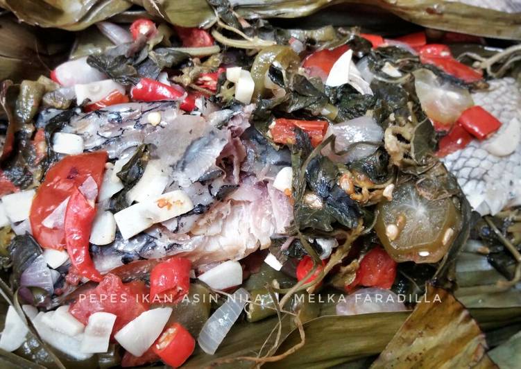 Resep Pepes Ikan Asin Nila (#PR_bukanpepesankosong) yang Bisa Manjain Lidah