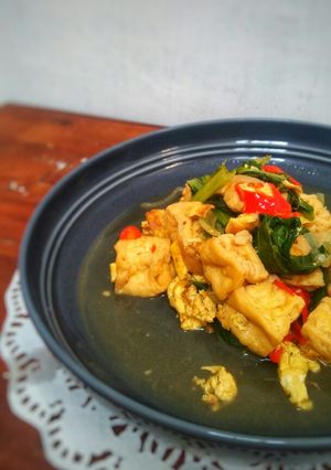 Foto resep Menu Anak Kos💕: TTS "Tahu Telur Sawi" #ekonomis #mudah