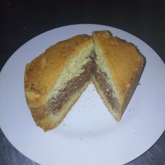 A picture of Marbel cake.