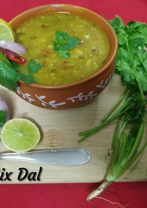 A picture of Mixed Dal.