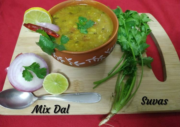 Simple Way to Make Award-winning Mixed Dal