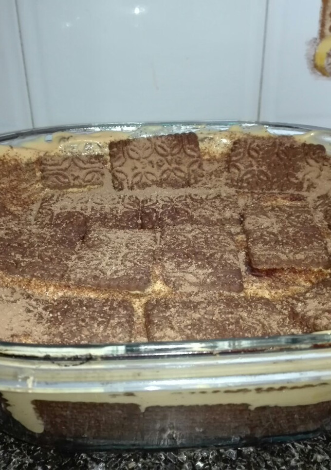 Una foto de Torta de chocolinas o chocotorta!!