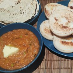 A picture of Butter Pav Bhaji 😋.