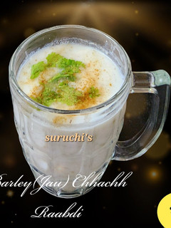 A picture of Barley(Jau) Chhachh Raabdi.
