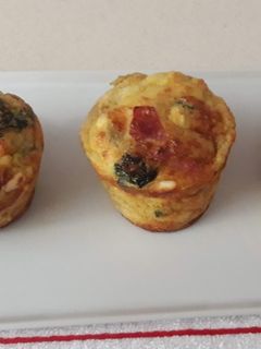 Una foto de Flan de verduras y jamón