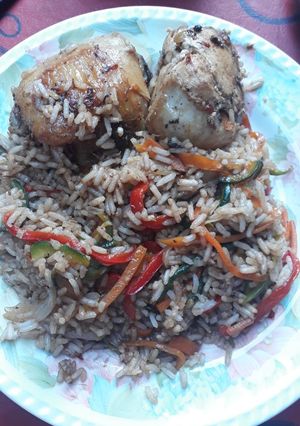 Una foto de Chop suey con pollo